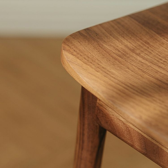 Rustic Mango Solid Wooden Dining Chair In Honey Matte Finish thumbnail 8