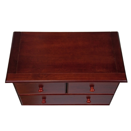 Rustic Mango Old Vintage Style Solid Wooden Chest of Drawers thumbnail 6