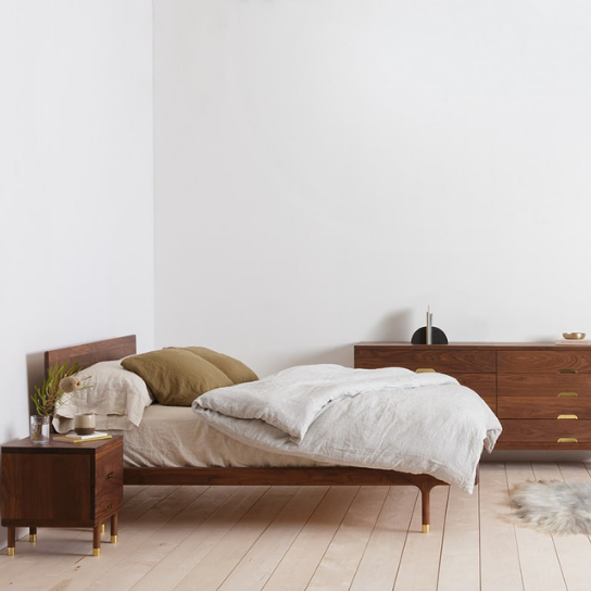 Rustic Mango Solid Wooden Beds In Honey Finish ( Mango Wood ) thumbnail 6