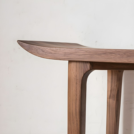 Rustic Mango Light Weight Solid Wooden Console Table In Honey Finish thumbnail 5