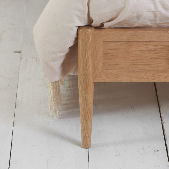 Rustic Mango Solid Wooden Beds in Natural Cane Finish thumbnail 5