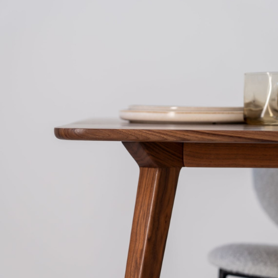 Rustic Mango Solid Wooden Modern Dining Table thumbnail 7