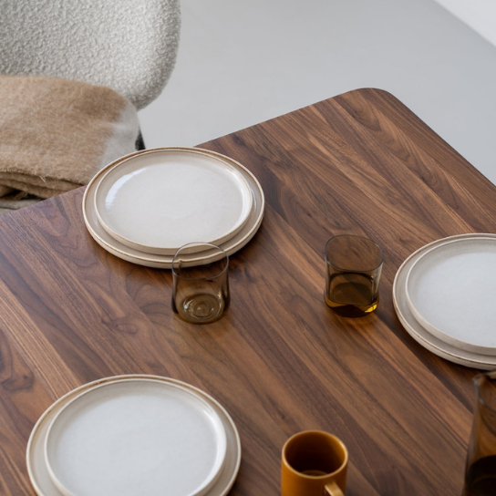 Rustic Mango Solid Wooden Modern Dining Table thumbnail 8