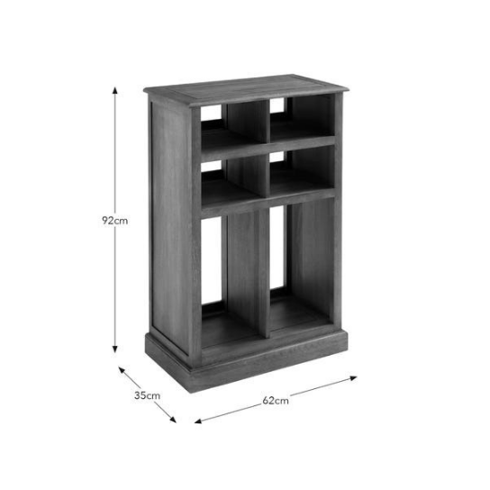 Rustic Mango Solid Wooden Heavy Duty Shoe Rack With Open Self In Honey Finish thumbnail 5