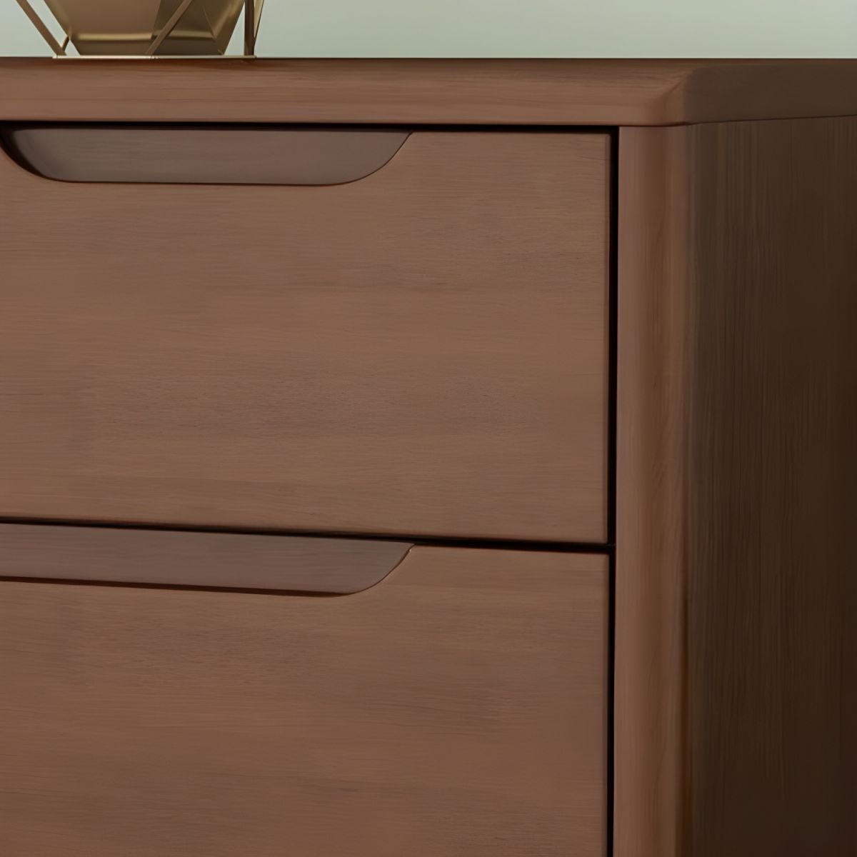 Rustic Mango Solid Wooden Chest of Drawers In Honey Matte Finish thumbnail 3