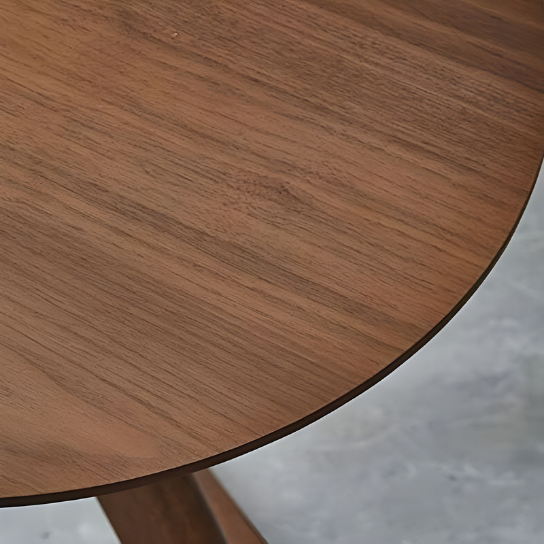 Rustic Mango Solid Wooden Side Table In Honey Finish thumbnail 4