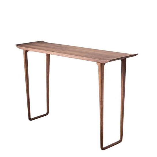 Rustic Mango Light Weight Solid Wooden Console Table In Honey Finish thumbnail 7