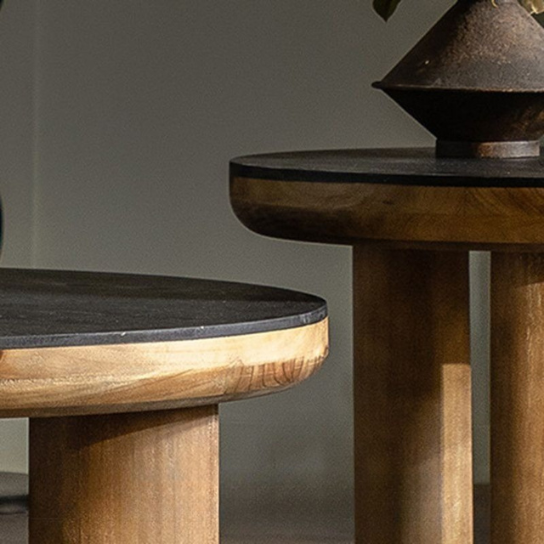Rustic Mango Coffee Table With Black Top or Honey Finish thumbnail 8