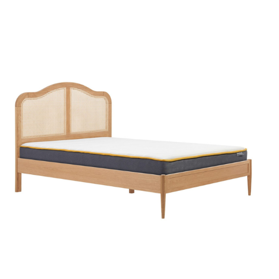 Rustic Mango Solid Wooden Beds in Natural Cane Finish thumbnail 8