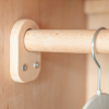 Rustic Modern Solid Wood Children's Wardrobes Natural | In Natural Color |Wardrobe for Bedroom