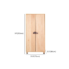 Rustic Modern Solid Wood Children's Wardrobes Natural | In Natural Color |Wardrobe for Bedroom